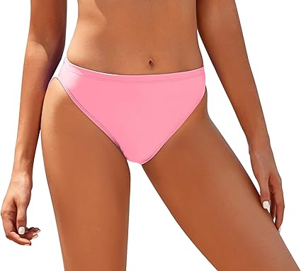 high cut full coverage bikini bottoms