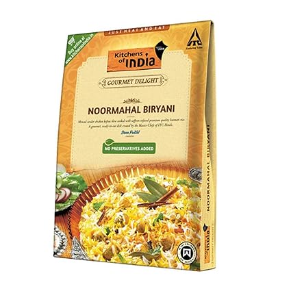 Kitchens of India Noormahal Biryani, Ready to Eat, 250g