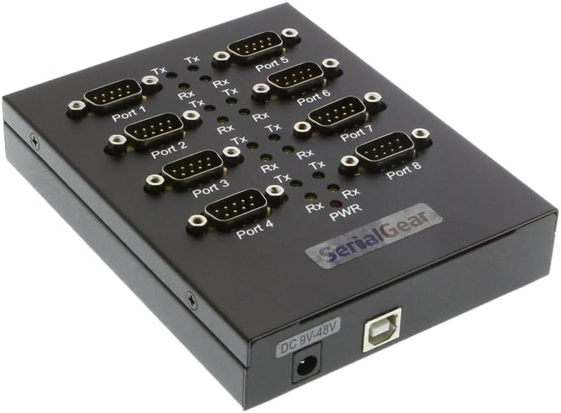 SerialGear® USB to 8 Rs232 Ports Adapter