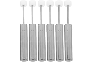 PRETYZOOM 6pcs Trash Can Lid Support Hinge Soft-Close Damper Piston Trash Can Damper Replacement for Kitchen Office Quiet Environments