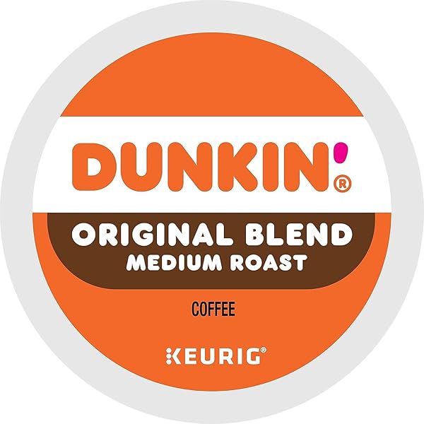 DUNKIN’ ORIGINAL BLEND MEDIUM ROAST COFFEE, 22 KEURIG K-CUP PODS