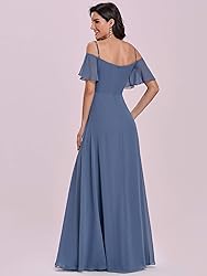 Ever-Pretty Women's Short Sleeve V-Neck Chiffon