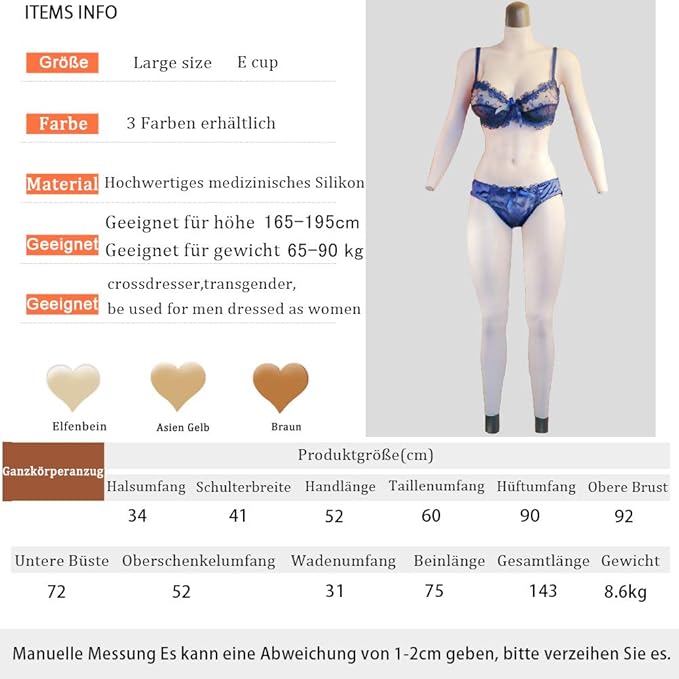 Seidenbaumwolle Rundhalsausschnitt D Cup Kumiho Silikon Brust Brustformen Brustprothese Kunstliche Bruste Transgender Crossdresser Realistische Haut Erste Generation Accessoires Bh Einlagen