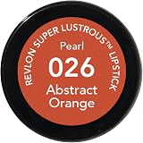 Revlon Super Lustrous Pearl Lipstick 026 Abstract Orange 0.15oz New Moisturizing view 7