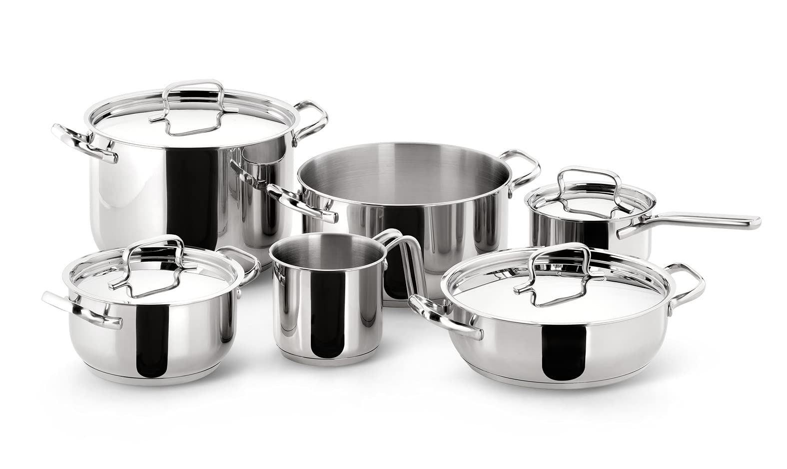 Lagostina Sfiziosa Extravagant Battery, Stainless Steel, Set of 10