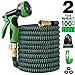 Greness 100 FT Expandable, Lightweight Garden Water Hose with 3/4, Black&Green