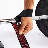 EVO Fitness Lifting Wrist Straps Anti Slip Neoprene Gel Pad Pair view 7