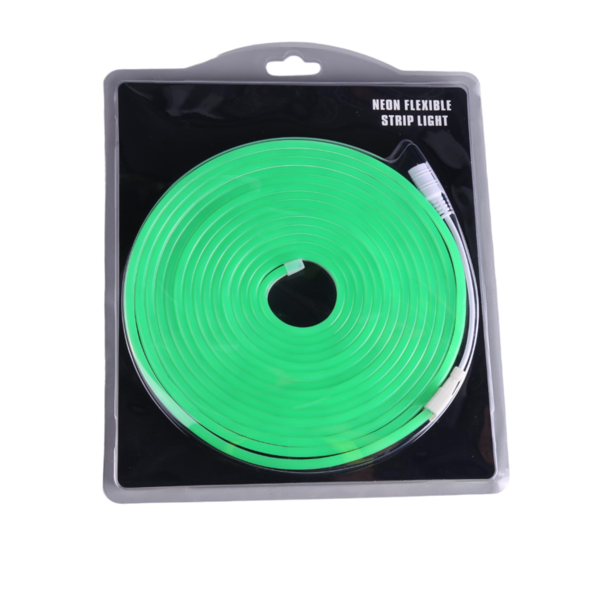 JANDEI - Flexible Neon Led Light Strip 12V, 5M 6x12mm 120 LEDs/Meters. Cut Every 2.5cm. Indoor and Outdoor Decoration, Perfect for Home, Business, Signs... (Green)