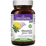 New Chapter Rhodiola Force 300mg with Potent Rhodiola for Endurance + Mood Support + Stress Adaptogen + Non-GMO Ingredients -