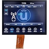 Upgraded 8.4" Uconnect 4C UAQ LCD Monitor Touch Screen Radio Navigation New OEM Replacement Screen Fit for Dodge RAM Jeep Chr
