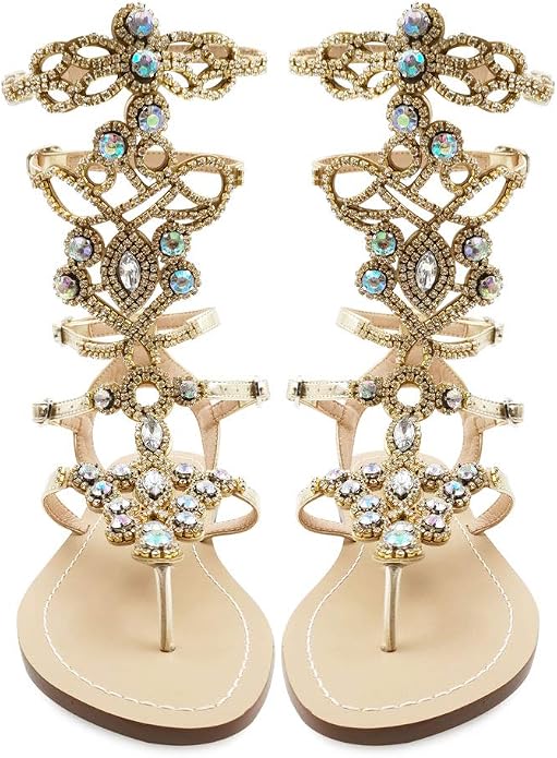 25 Stunning Jeweled Sandals To Make Your Outfits Sparkle 22 Daily Mom, Magazine for Families Daily-Mom-Parent-Portal-25 Jeweled Sandals To Make Your Outfits Sparkle