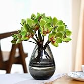 12 Pcs Orchids Artificial Flowers 11inch Outdoor Green Plants Fake Flowers Shrubs Plants for Home Garden Wedding Decoration