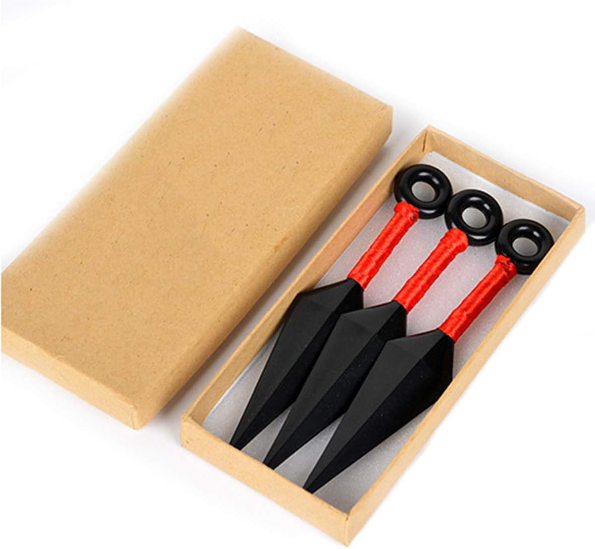 LACKINGONE Naruto Portable Plastic Kunai Knives Throwing Dart Japanese Ninja Cosplay Accessories