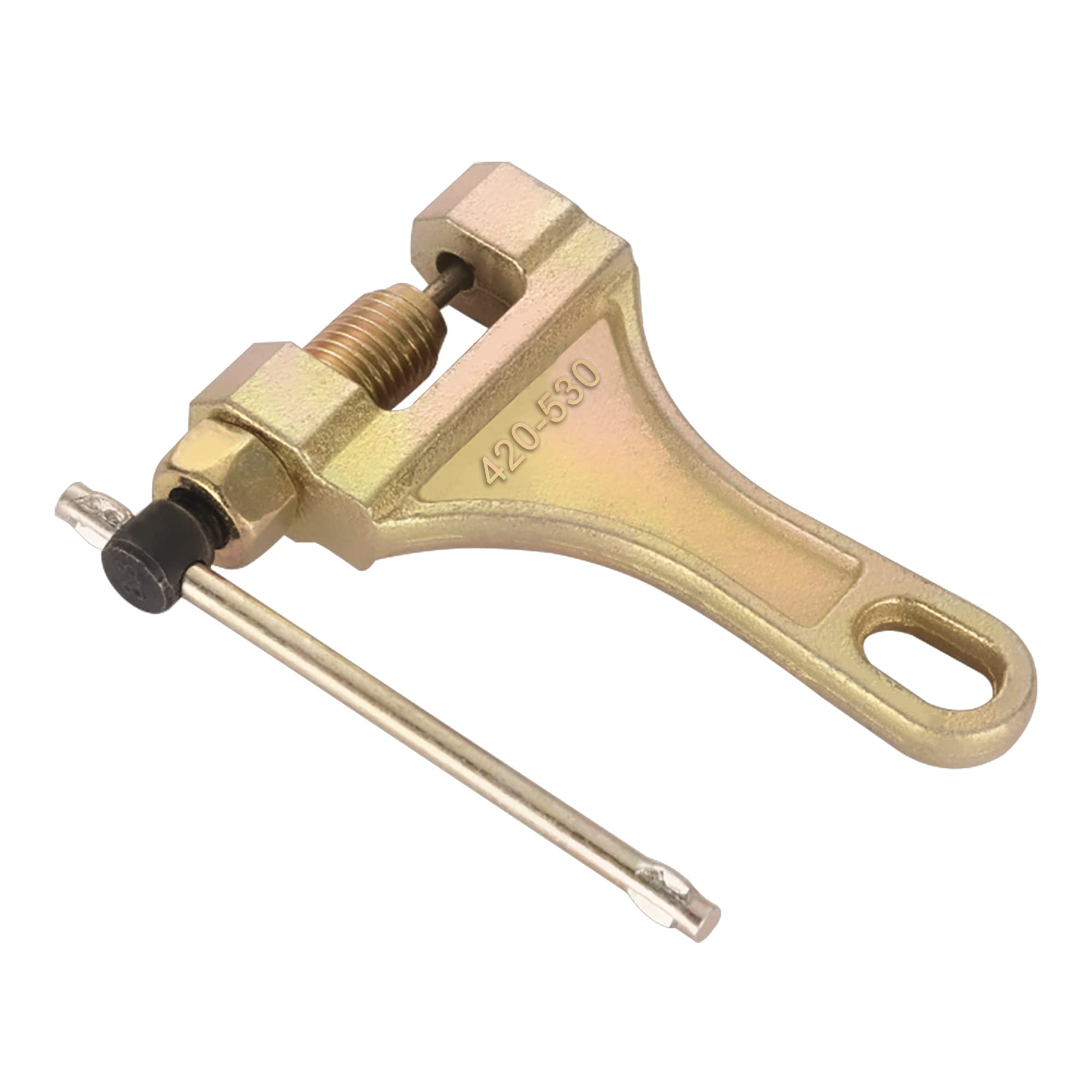 GOOFIT Chain Breaker Replacement For #428 520 525 528 530 Chain Tool Motorcycle Bike Bicycle ATV Golden