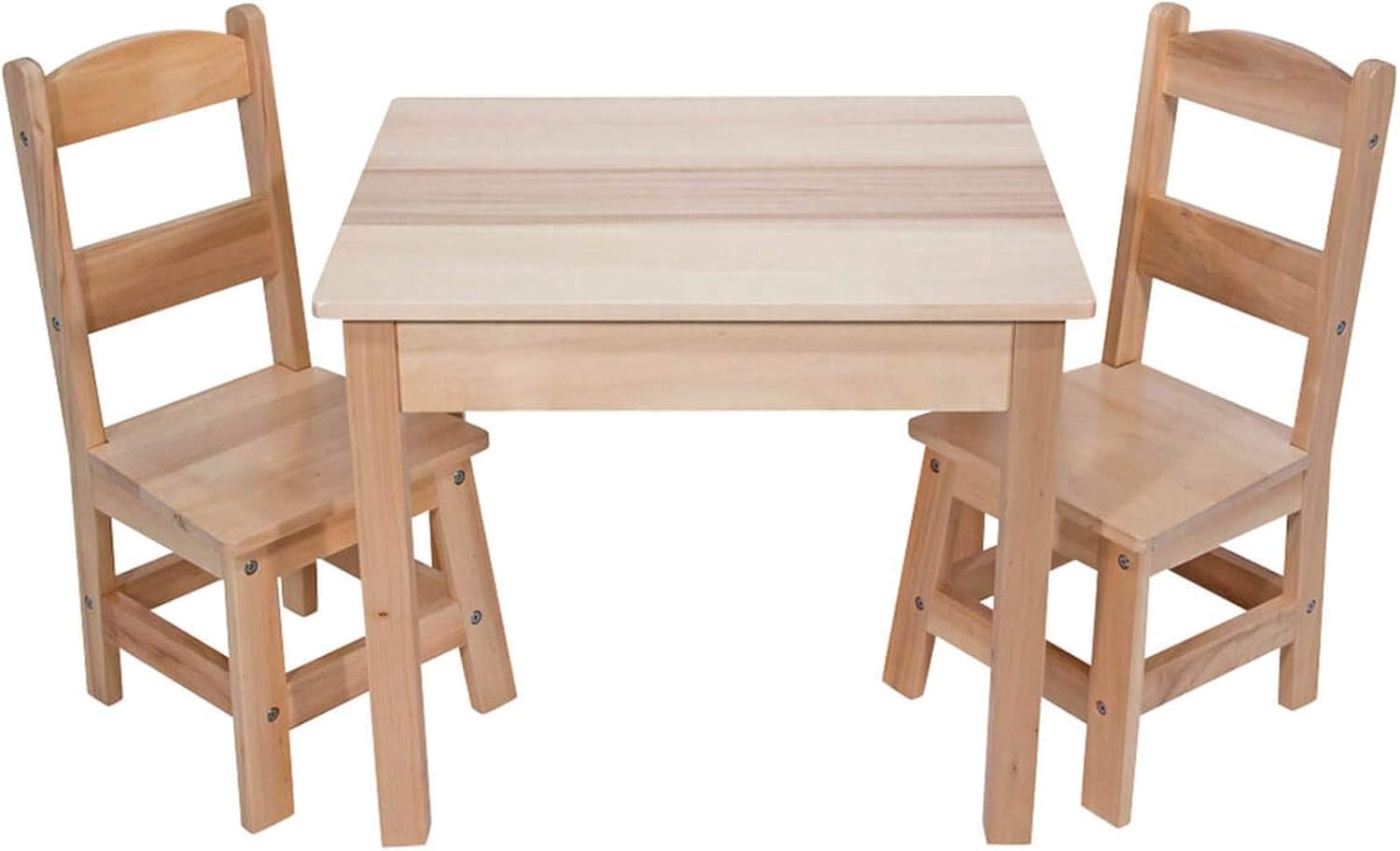 kids timber table and chairs
