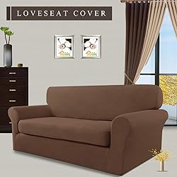 Easy-Going 2 Pieces Microfiber Stretch Sofa