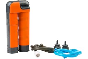 Renovo Water MUV Backcountry Pump Water Filter - Blocks Chemicals, Heavy Metals, Bacteria, and more