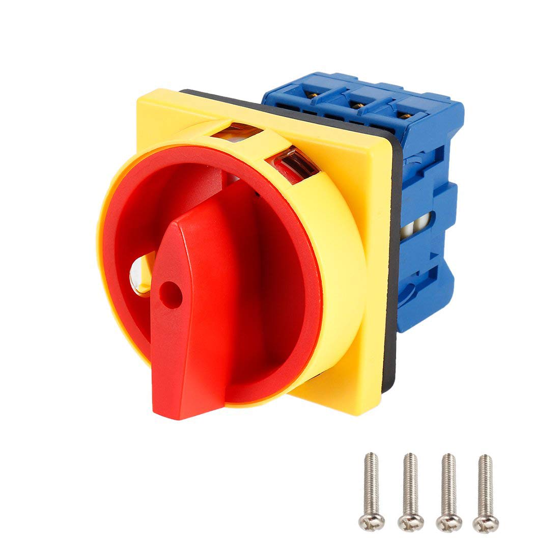 Photo 1 of VictorsHome Changeover Switch SYW30-25 2 Positions 6 Terminals Universal Rotary Cam Selector Latching Switches 660V 25A