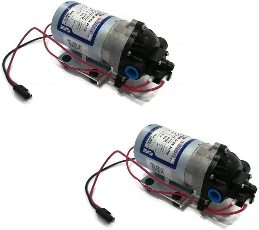 (2) SHURflo 12v Volt Demand Water Pumps Lawn Yard Garden Chemical Sprayer by The ROP Shop