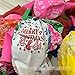 Funi 100pcs 10'' Printed Latex Balloons Christmas Balloons Pure Pearl Helium Christmas Decorations Mixed Assorted Balloons