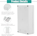 Fafeicy IP65 Waterproof ABS Junction Box Project Enclosure 200x120x56mm Outdoor view 5