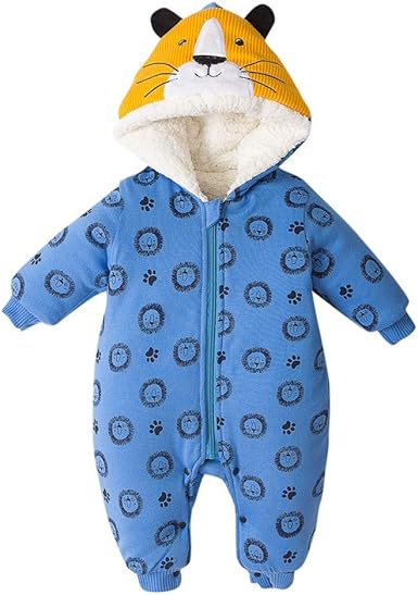 organic baby snowsuit