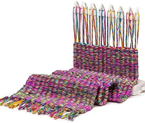 Fashion Scarf Knitting Machine Knitting Loom Knit Tool Child Educational Knitting Wool Yarn Woven Toys