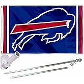 Buffalo Bills Flag Pole and Bracket Kit