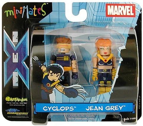 Art Asylum Marvel Minimates Series 3 - Ultimate X-Men Cyclops and Jean Grey - (2-pack)