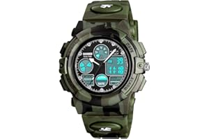 cofuo Kids Digital Sport Watch, Boys Girls Waterproof Sports Outdoor Watches Children Casual Electronic Analog Quartz Wrist Watches with Alarm Stopwatch
