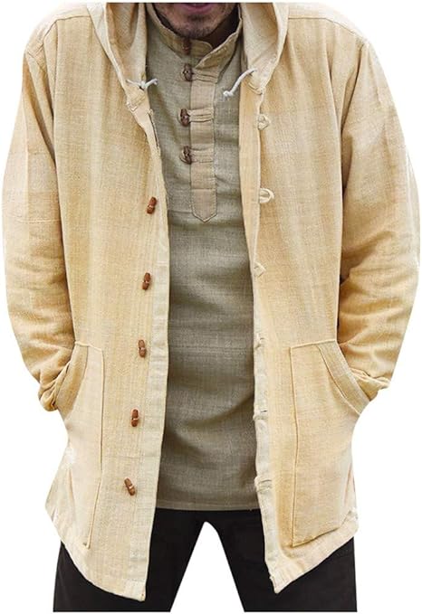 Sannysis Kapuzenjacke Leicht Leinen Jacke Herren Leinenhemd Langarm Sommerhemd Regular Fit Freizeithemd Sweatjacke Hoodie Sweatshirt Kapuzenpullover L Gelb Amazon De Elektro Grossgerate