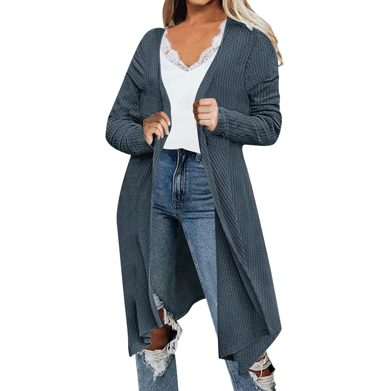 ADJHDFH Cardigan With Pockets For Women Dressy