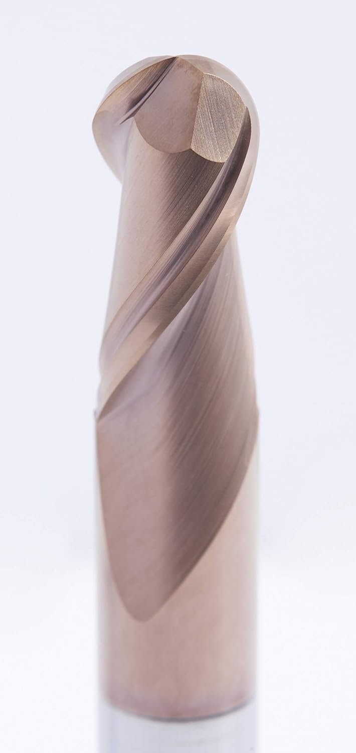 Quickgrind Gladiator Carbide 2 Flute 8mmxR4.00mm Ball Nose End Mill