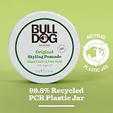 BULLDOG Original Hair Styling Pomade for Men 75 g Shine Finish Firm Hold view 5