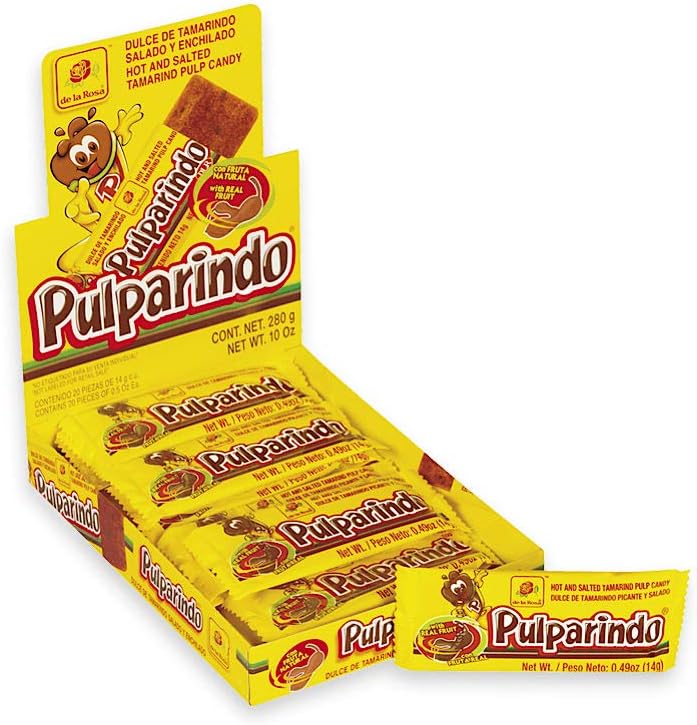 De La Rosa Candy Bar Pulparindo Rglr - PACK OF 3