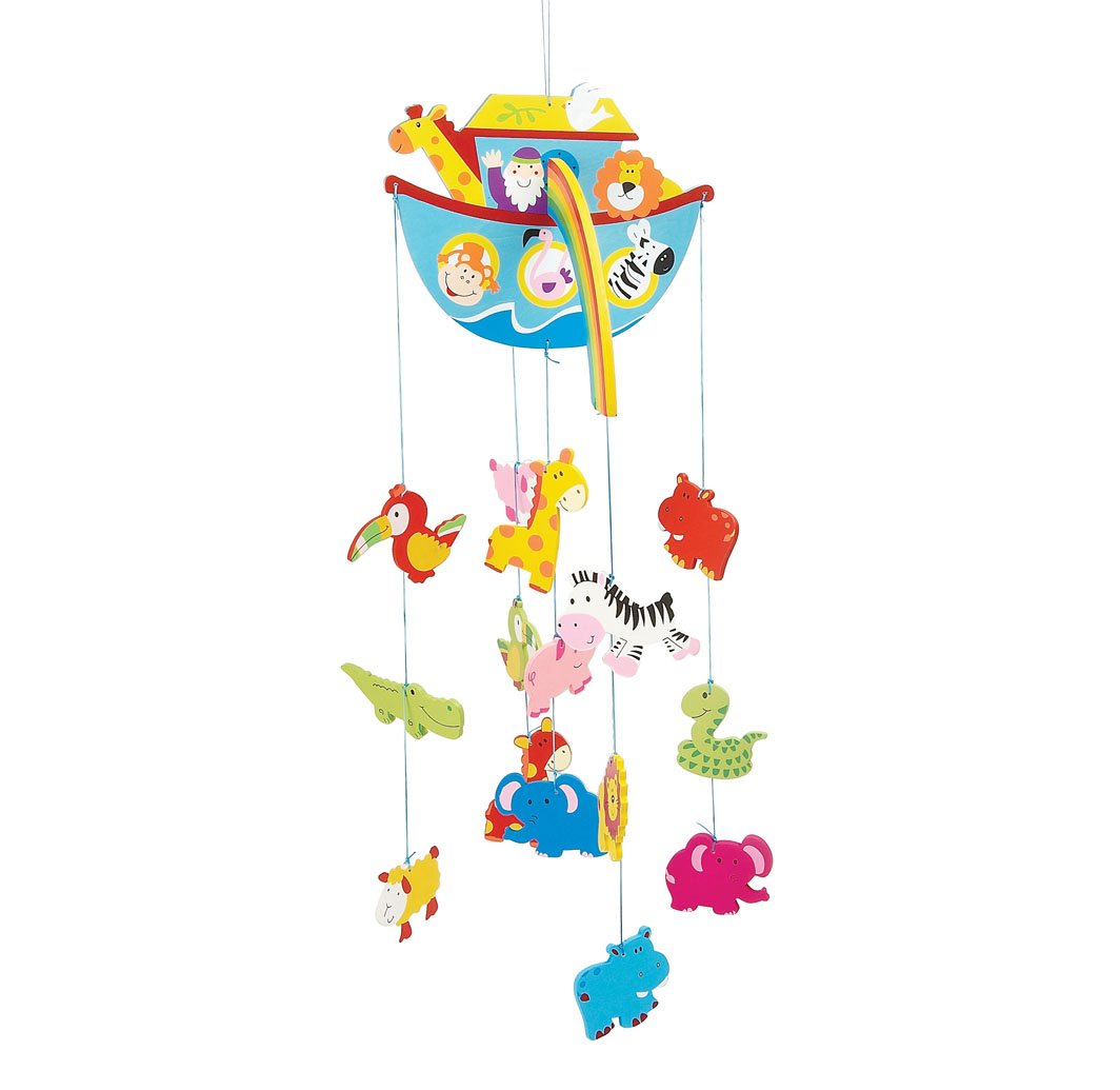 Inware 22090 - 3D Mobile Noah's Ark, wooden