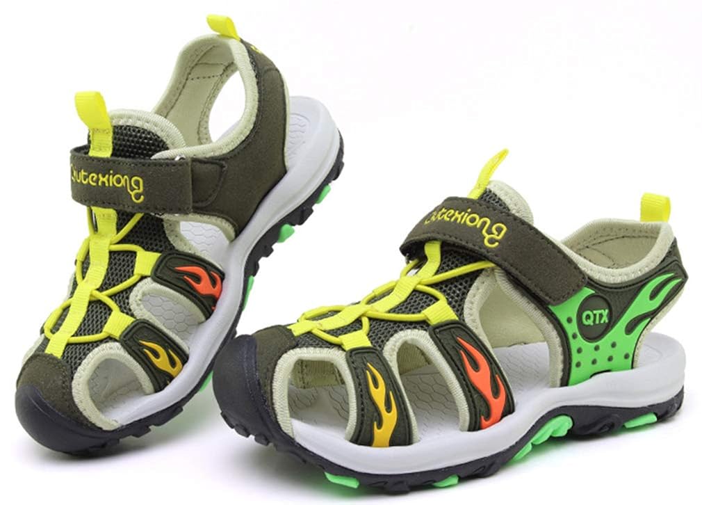 Big Kid VECJUNIA Boys Closed-Toe 