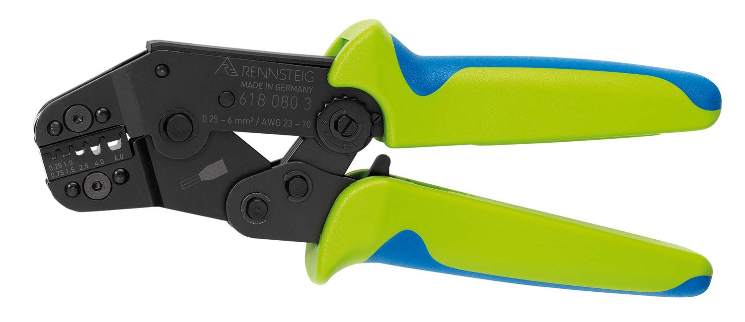 Rennsteig 618 080 3 "PEW8.80" Crimping Pliers, Multi-Colour