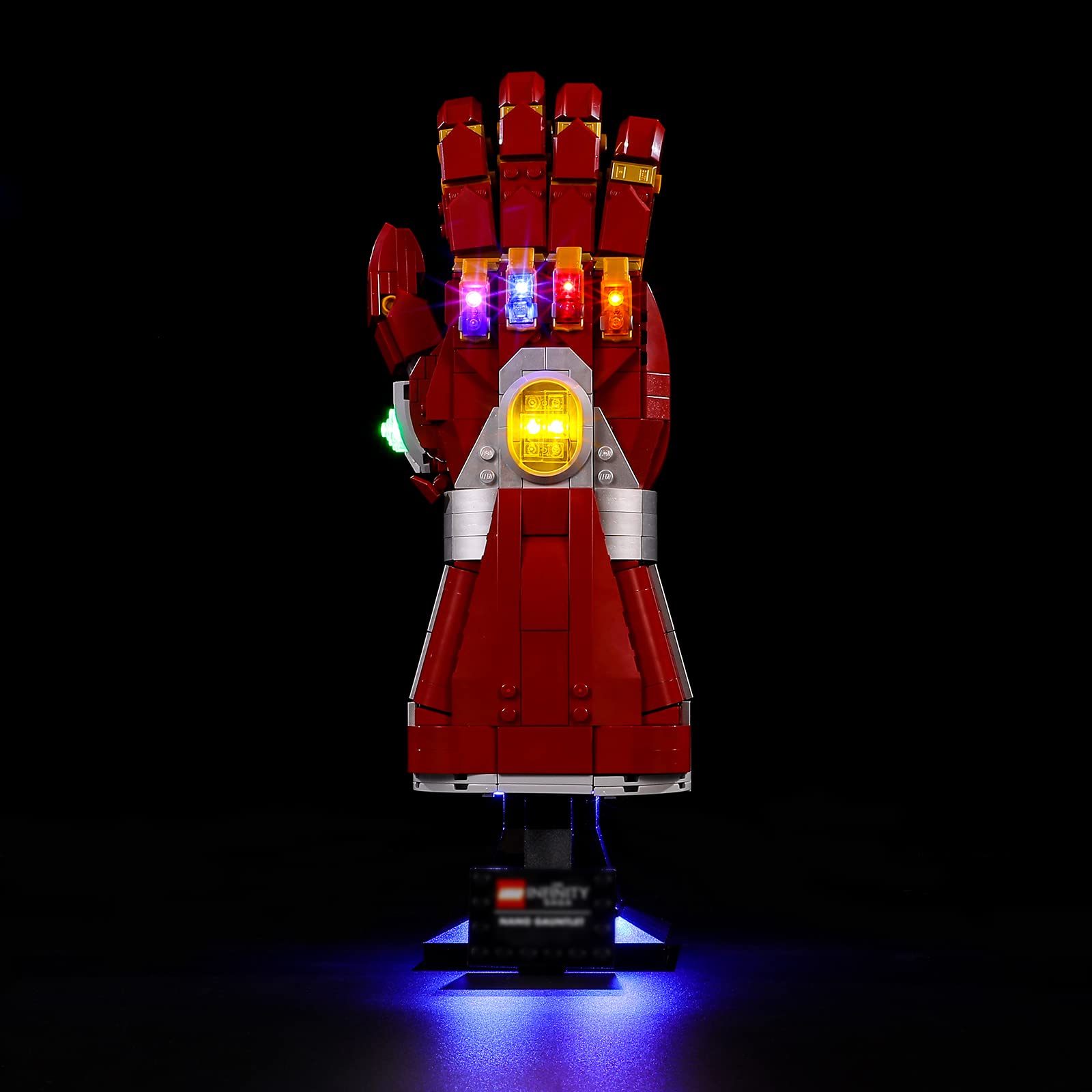 BRIKSMAX Led Lighting Kit for LEGO-76223 Nano Gauntlet - Compatible with Lego Marvel Building Blocks Model- Not Include the Lego Set — image 1