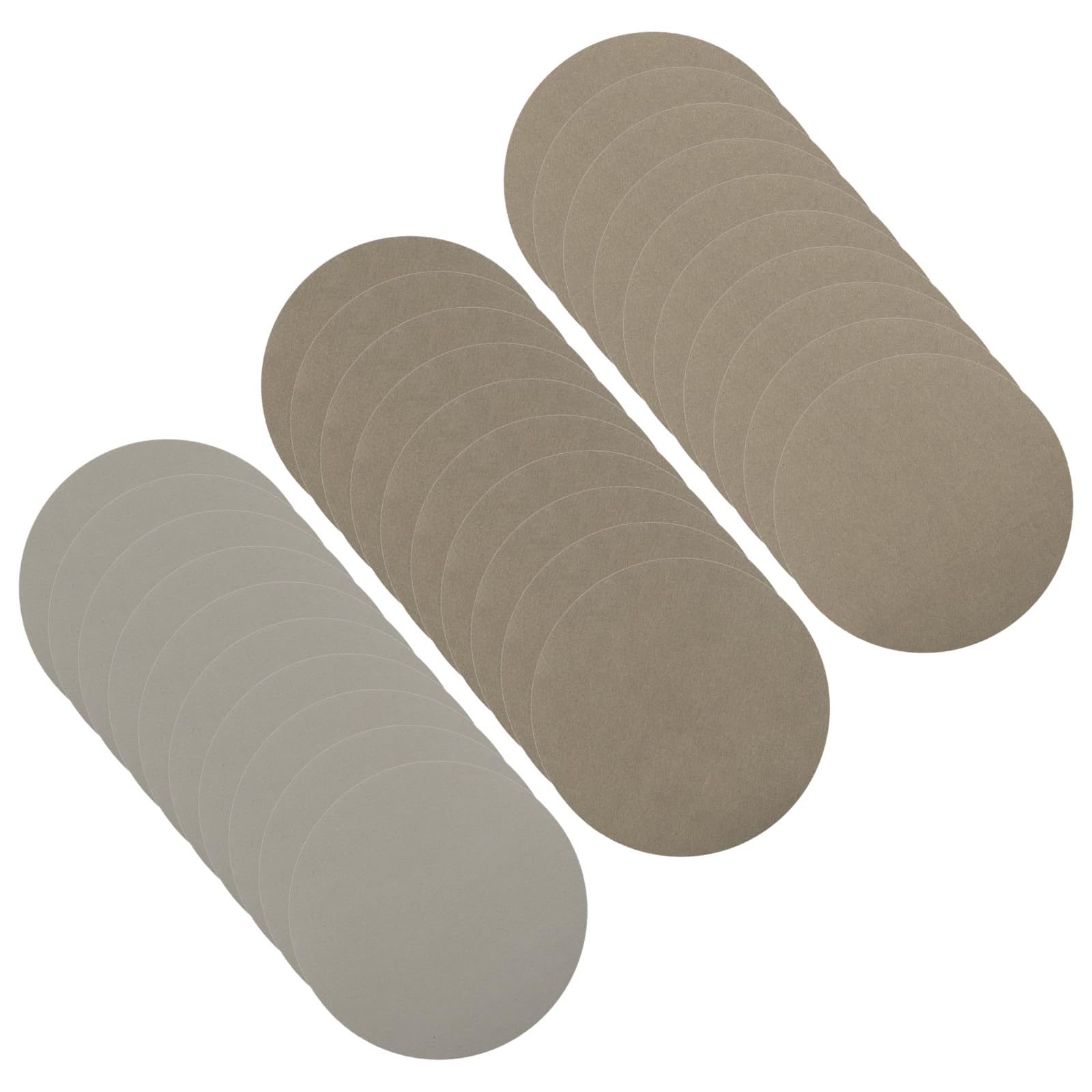 CoCud Hook & Loop Sanding Disc, 3" Dia 5000/7000/10000 Assorted Grit, No Hole Wet Dry Orbital Sandpaper Silicon Carbide - (Applications: for Wood or Metal Polishing), 30-Pieces
