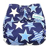 Mama Koala One Size Pocket Cloth Diaper, Little Star