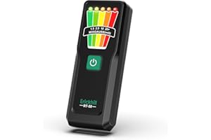 ERICKHILL ERICKHIL Handheld EMF Meter, 5-Level LED Alerts,Ghost Hunting Equipmen for Paranormal Investigations, 30Hz–20kHz Wide Range Ghost Detector,Pocket-Size EMF Reader
