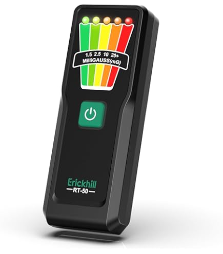 EMF Meter 5-LED Magnetic Field Detector - Ghost Hunting & Equipment Paranormal Investigation