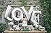 LOVE (27 INCH) and Diamond Ring (27 INCH) Extra Large Balloon Set, Romantic Wedding, Bridal Shower, Anniversary, Engagement Party, Vow Renewal (Sliver) H012