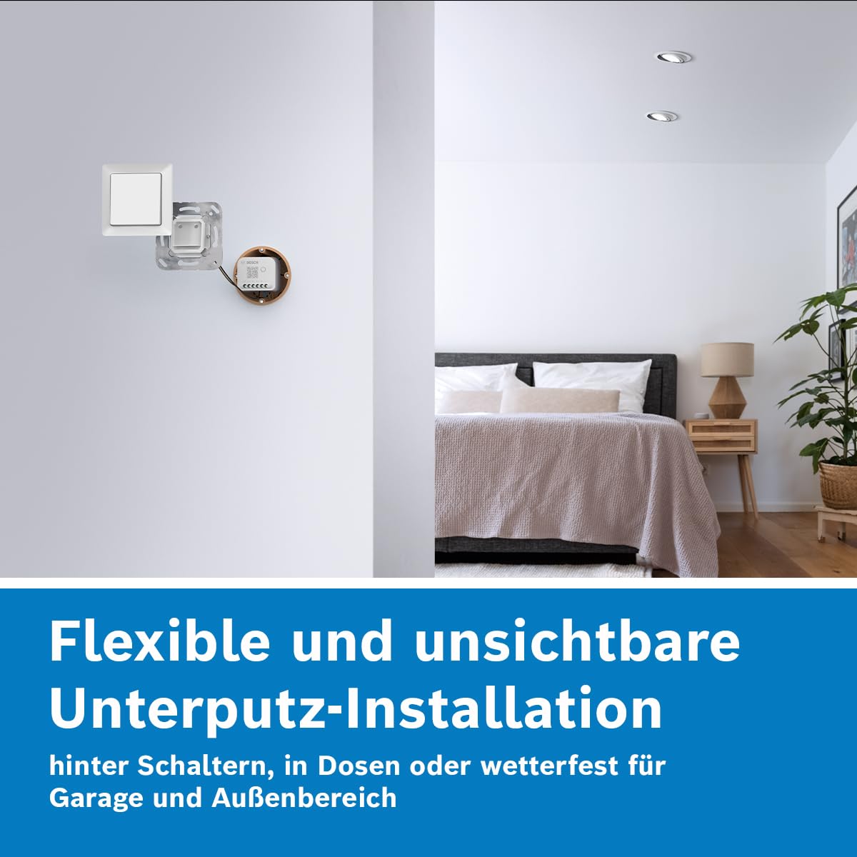 Bosch Smart Home Licht-/Rollladensteuerung II, Licht & Rollläden smart machen, App- & Sprachsteuerung, Automationen & Zeitpläne, Apple Home, Google Home & Alexa kompatibel, Controller II erforderlich 6