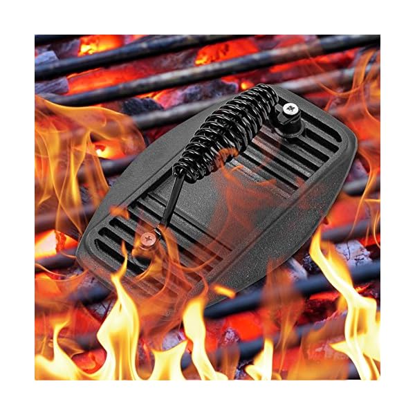CO-Z 20 Inches Pre-Seasoned Cast Iron Reversible Griddle with Grill Press, Large Nonstick Two Burner Flat Universal… - Image 8