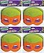Paper Teenage Mutant Ninja Turtles Masks, Assorted 8ct (4)