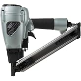 Metabo HPT Pneumatic Strip Nailer, 36&deg; Metal Connector Tool, NR38AK | Fastens Hardware to Wood, 1-1/2 in Nails, 38-Degree Magazine, Strap-Tite Fastening System, Air-Powered, Placement Nailer