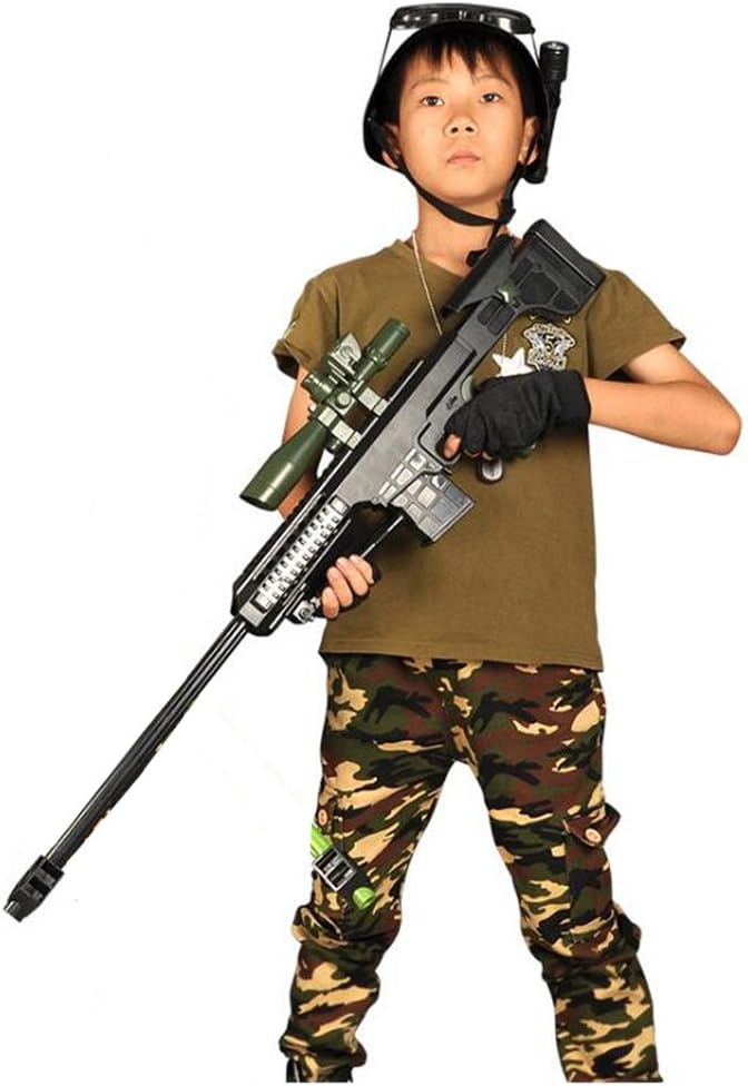 Children's outdoor crystal Bullet Gun toy / Toy Gun Sniper/Infrared Sighting/Ultra Long Range Of Up To 25 Meters/Christmas gift