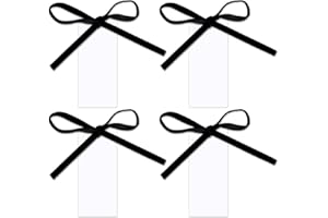 50pcs Name Place Cards with Ribbons, 3.54x1.57in/9x4cm Place Cards for Table Setting Placement Name Tags for Wedding Dinner B